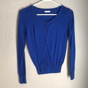 Royal blue cardigan